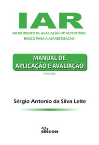 IAR MANUAL DE APLICAÇÃO E AVALIAÇÃO - EDICON - Editora e Consultoria Ltda.