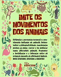 Baralho Imite os  Movimentos  dos Animais